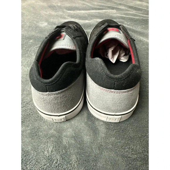 DC Men's Tonik Black/Grey Red Leather Shoes Size 11 Skateboarding Sneake… - Picture 5 of 16